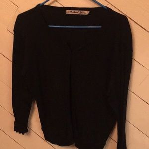 Black Michael Stars Cardigan